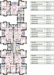 3 BHK Floor Plan of Meridian Shree