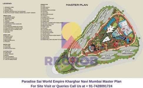 Paradise Sai World Empire Kharghar Navi Mumbai Master Plan
