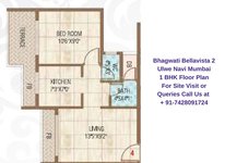 Bhagwati Bellavista 2 Ulwe Navi Mumbai 1 BHK Floor Plan