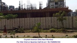 Crystal Avenue Ulwe Navi Mumbai 1 BHK Floor Plan