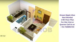 Dream Maple Ulwe Navi Mumbai 1 RK Floor Plan