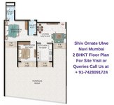 Shiv Ornate Ulwe Navi Mumbai 2 BHKT Floor Plan