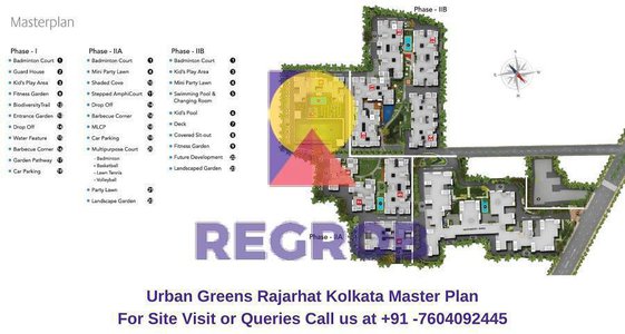 Urban Greens Rajarhat Kolkata Master Plan