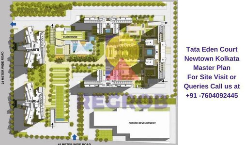 Tata Eden Court Newtown Kolkata Master Plan