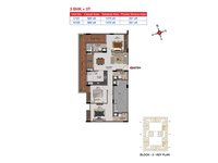 Casagrand Tudor Mogappair, Chennai 3 BHK Floor Plan 1470 Sqft
