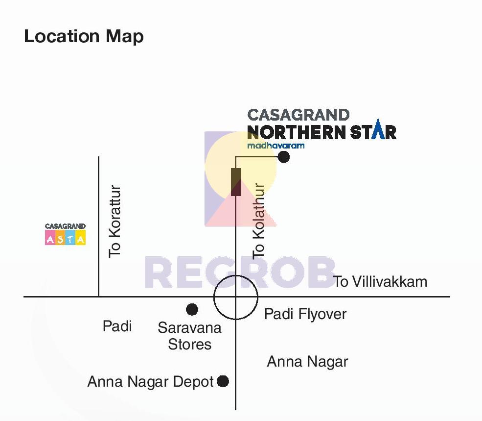 Casagrand Northern Star Madhavaram, Chennai
