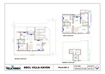 BBCL Villa Haven Thiruverkadu, Chennai 4 BHK Villa Floor Plan 2669 Sqft
