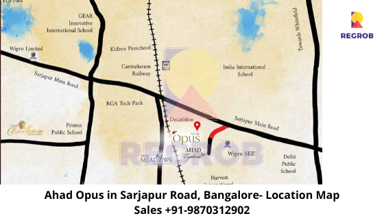 Ahad Opus  Sarjapur Road Bangalore | ☎️9870312902 | 2/3 BHK Flats