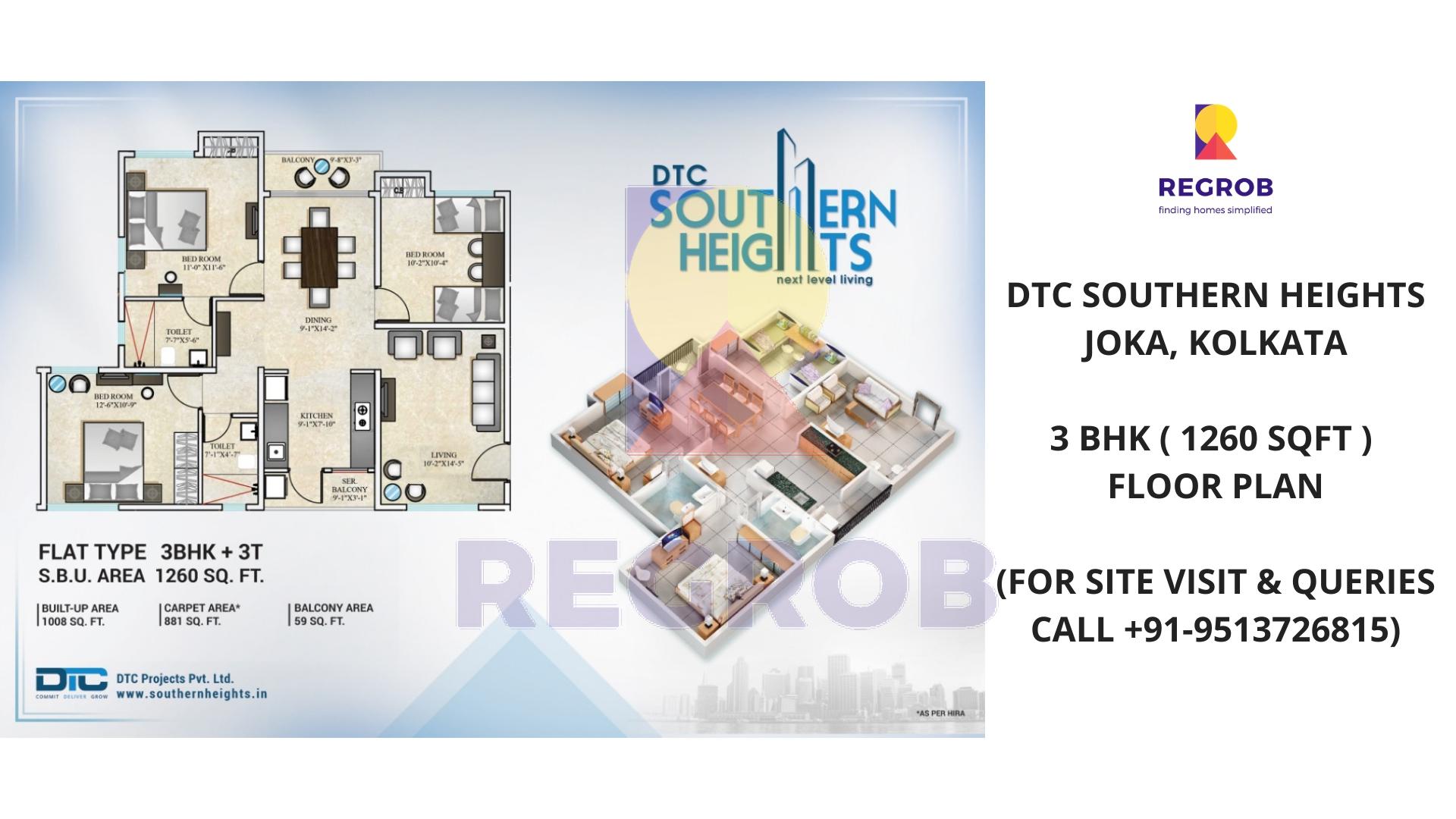 DTC Southern Heights Joka Kolkata