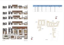 3 BHK Floor Plan of Casagrand Utopia
