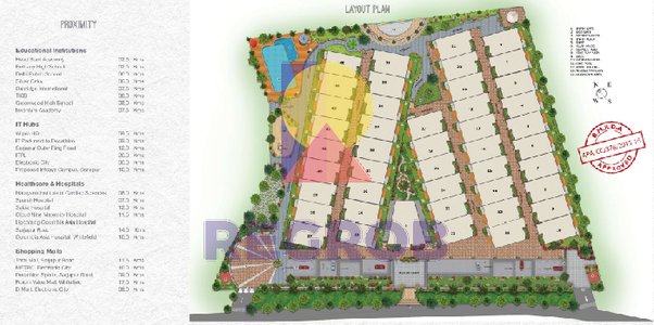 Saiven The Hamptons Sarjapur Road Bangalore master Plan