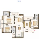 Trident Embassy Reso Noida Extension Floor Plan
