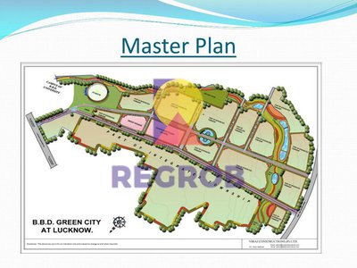 BBD Green City Faizabad Road Lucknow Master Plan