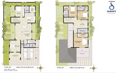 Chaithanya Samarth 4 BHK Villa Floor Plan