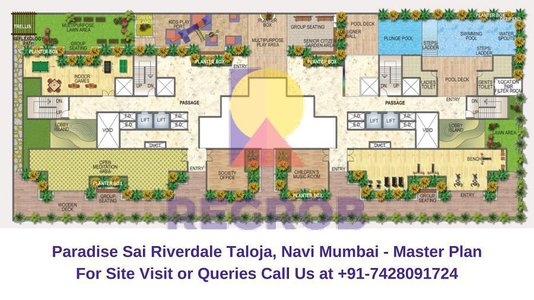 Paradise Sai Riverdale Taloja, Navi Mumbai Master Plan
