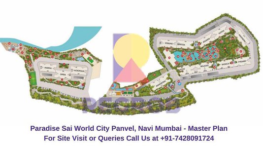 Paradise Sai World City Panvel, Navi Mumbai Master Plan