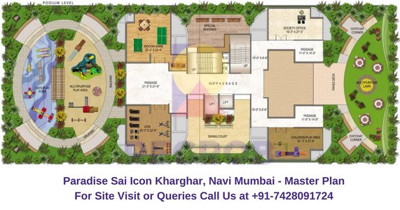 Paradise Sai Icon Kharghar, Navi Mumbai Master Plan