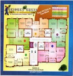 2 BHK Floor Plan of Krishna Kunja