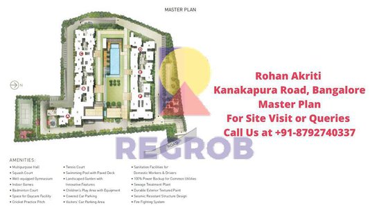 Rohan Akriti Kanakapura Road, Bangalore Master Plan