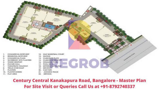 Century Central Kanakapura Road, Bangalore Master Plan