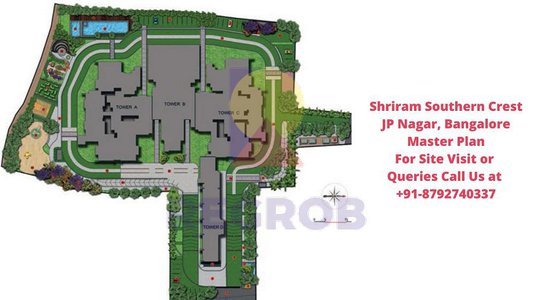 Shriram Southern Crest JP Nagar, Bangalore Master Plan