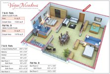 3 bhk apartments in Anantha Vayun Meadows