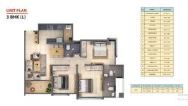 Shapoorji Joyville Hadapsar Annexe 3 BHK Floor Plan