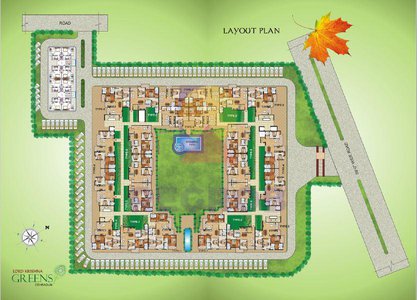 Master Plan of Lord Krishna Greens