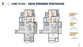 4 BHK Floor Plan of Krishvi BVL Statura