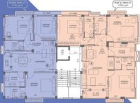 3 BHK Floor Plan of Arrjavv Sapphire