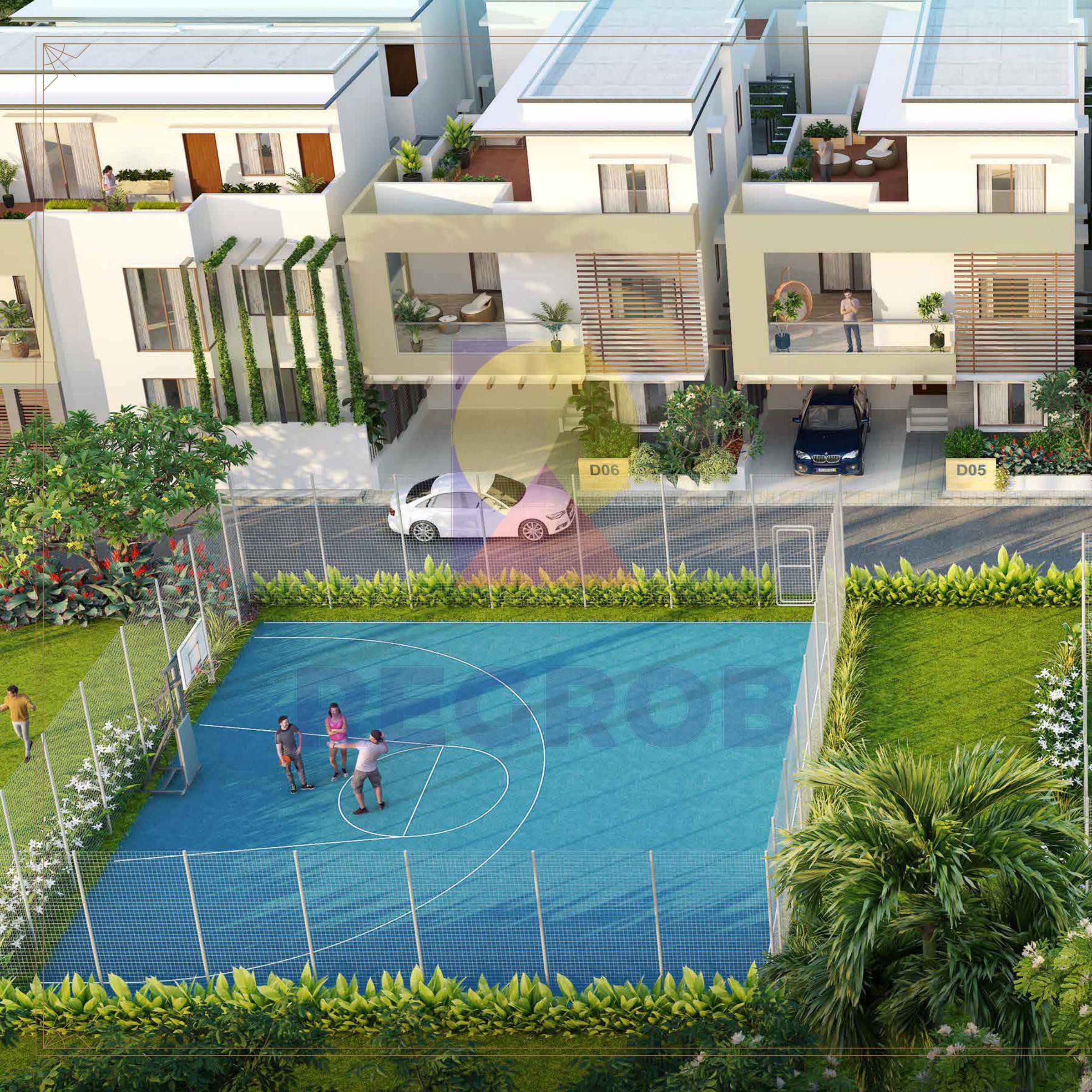 ☎+91-9870312902 | Shriram Chirping Grove Luxury Villa For Sale In Sarjapur Road Bangalore | Price 1.70 Cr