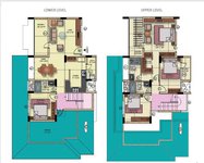 4 BHK Duplex Floor Plan