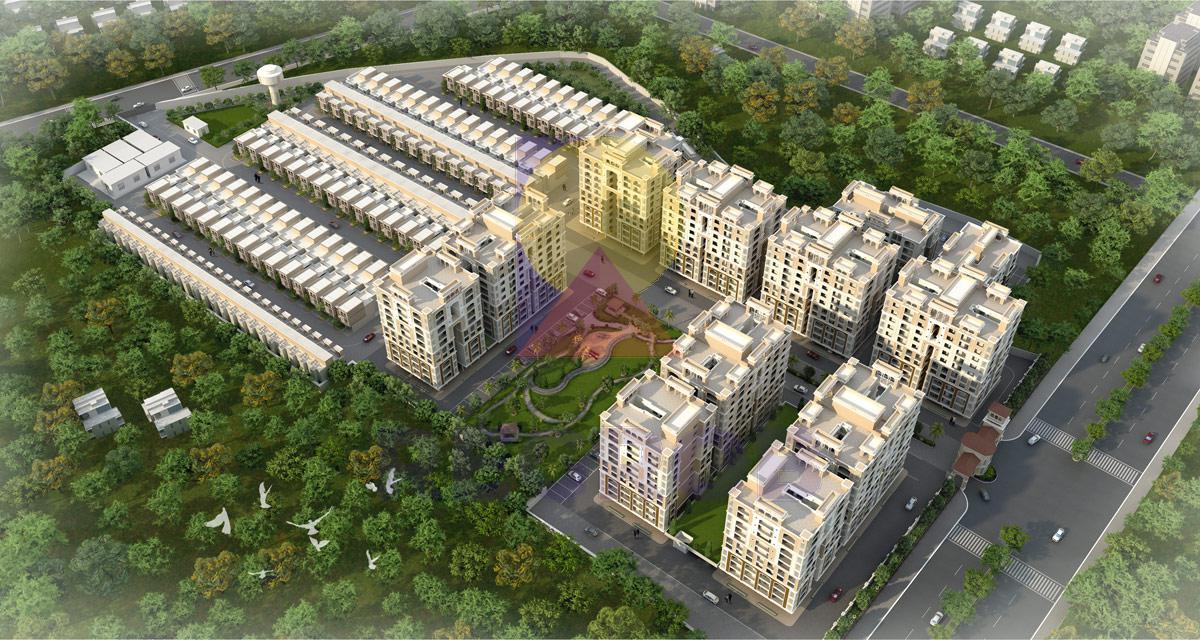 Aishwarya Empire Offers 2, 3, 4 BHK Flats & Bungalows In Avanti Vihar Raipur