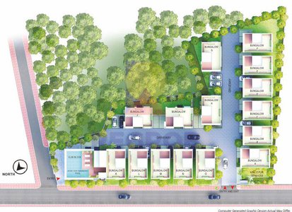 prabha axor bungalows newtown kolkata master plan