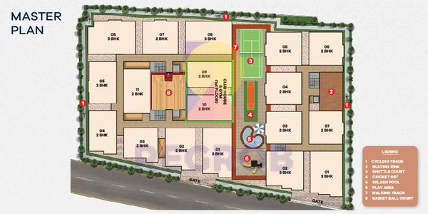 Nestcons Chintala Residency Master Plan