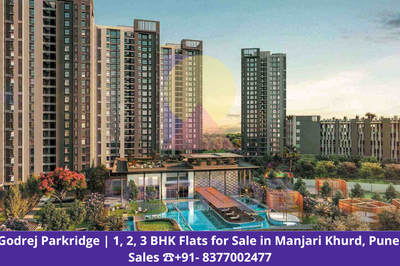 Godrej Parkridge offers 2 BHK Apartments For Sale in Manjari, Pune