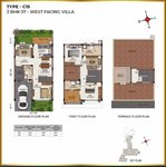 3 BHK Villa Floor Plan