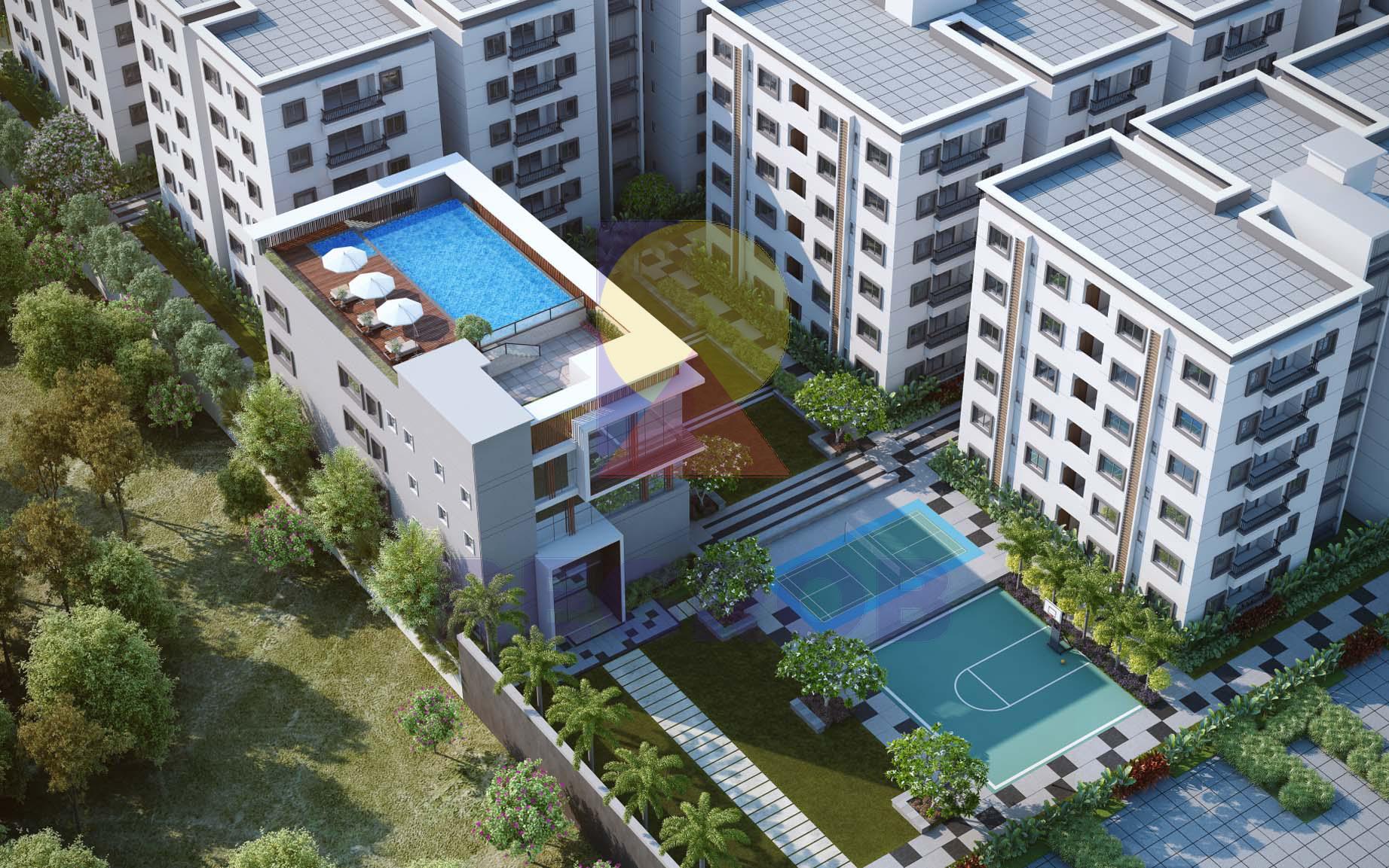☎+91-7669414525 | Mayura Fortune Green Homes | 2 BHK Flats In Miyapur Hyderabad 