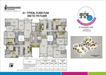 Apartments floor plan of naiknavare kutumb