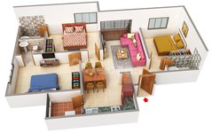 3 bhk floor plan of sharanya altura