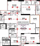 4 bhk floor plan of anantara imperial