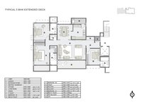 3 bhk floor plan of nyati elite