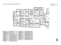 4.5 bhk floor plan of nyati elite