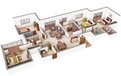 4 bhk floor plan of prestige glenbrook
