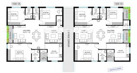 chandrika ayodhya 3bhk floor plan