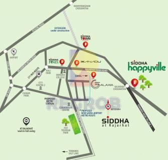 Siddha Happyville | 2, 3 BHK Flats For Sale In Rajarhat Kolkata