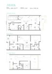 3 BHK Floor plan of assetz soul & soil