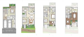 4 BHK Villa Floor Plan Type- 1
