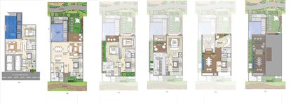 5 BHK Villa Floor Plan Type- 5