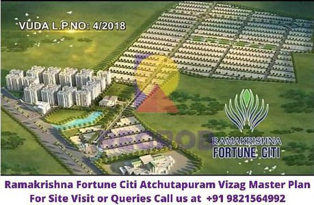 Ramakrishna Fortune Citi Atchutapuram Vizag Floor Plan